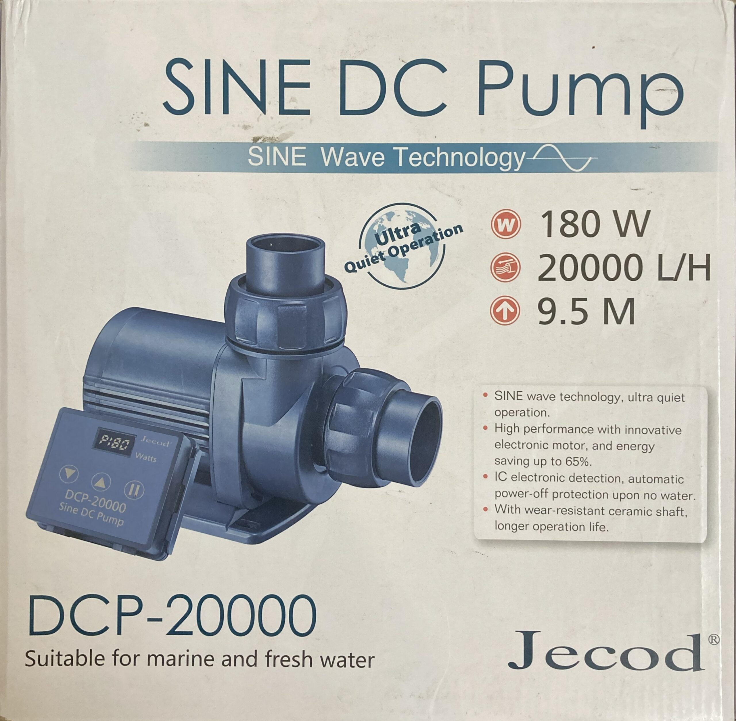 Jebao – Since DC Pump – DCP 20000 Front Jebao – Since DC Pump – DCP 20000 Front